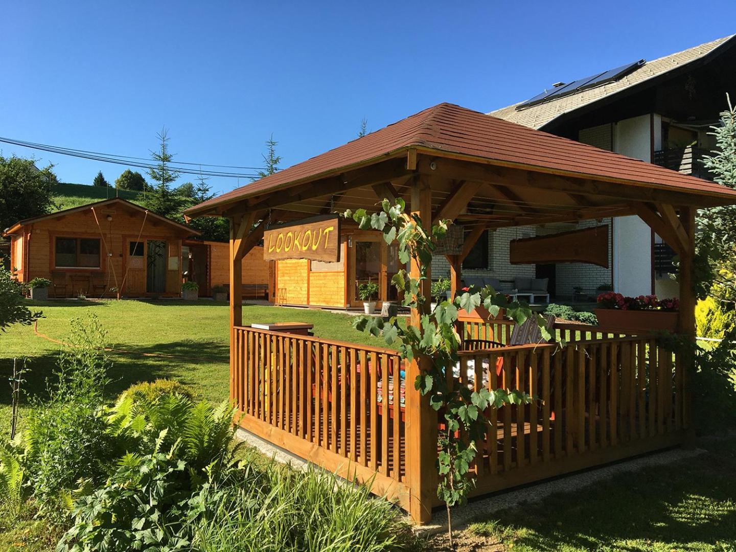 Lookout Resort Tiny House Rovte Экстерьер фото